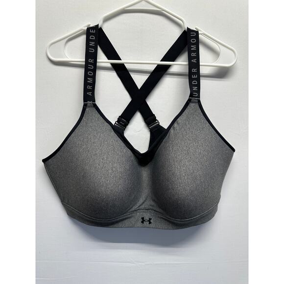 Under Armour Other - Under Armour Women Infinity High Heather Sports Bras 2XL Athleisure